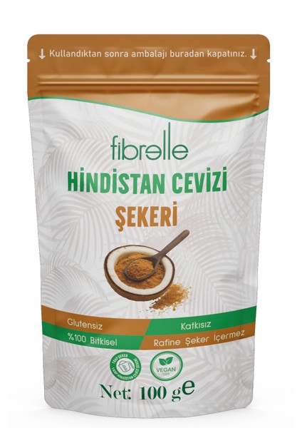 Hindistan Cevizi Şekeri 100 G