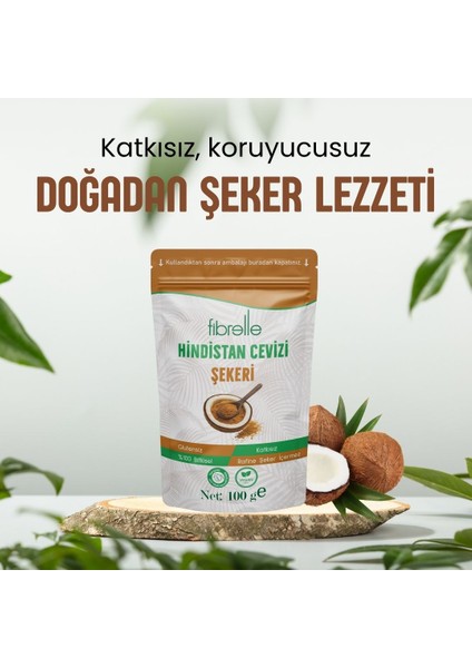 Hindistan Cevizi Şekeri 100 G