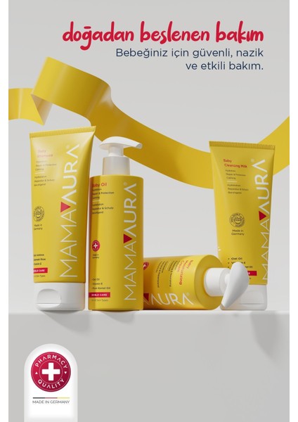 Bebek Temizleme Sütü 200 ml – Hassas Ciltler için Nazik Temizlik ve Nemlendirme, Parabensiz Bitkisel Formül