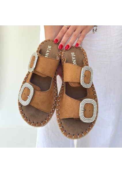 Hertas Vizon Nubuk Tokalı Terlik indirimleri