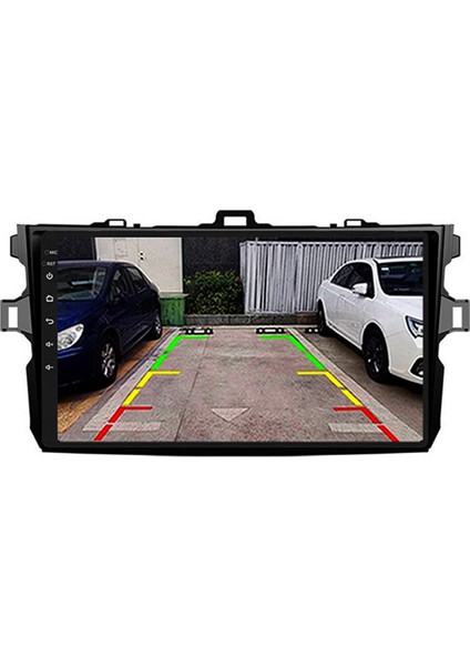 Toyota Corolla 2006-2013 Android 12 Multimedya Sistemi, 9" IPS Ekran, 2GB RAM, 32GB Hafıza ve Park Kamerası