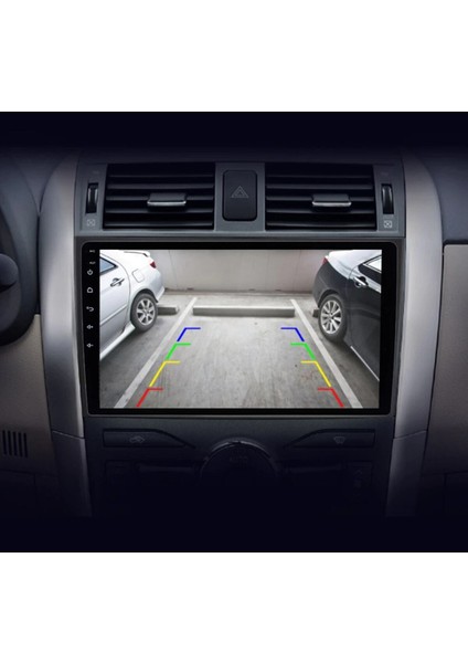 Toyota Corolla 2006-2013 Android 12 Multimedya Sistemi, 9" IPS Ekran, 2GB RAM, 32GB Hafıza ve Park Kamerası