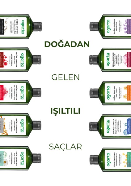 Agarta Doğal Kepeğe Karşı Etkili Şampuan 400 ml (Vegan,tuzsuz) fiyatları