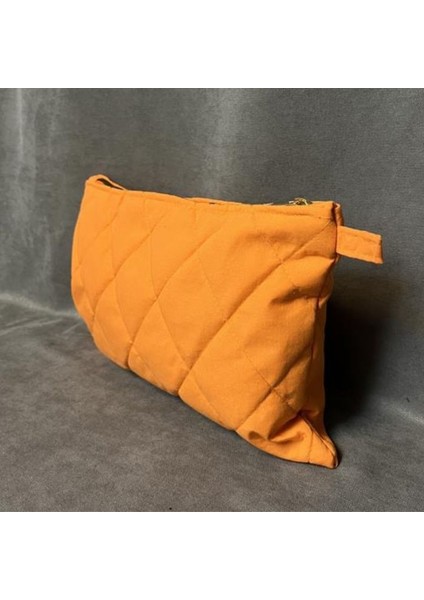 2396 El Yapımı Turuncu Renk Clutch / Portföy Çanta - 20CM x 30CM fiyatları