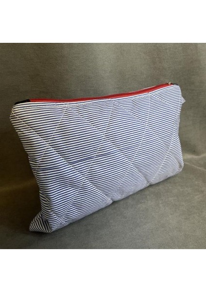 El Yapımı Çizgili Model Clutch / Portföy Çanta - 21CM x 29CM modelleri