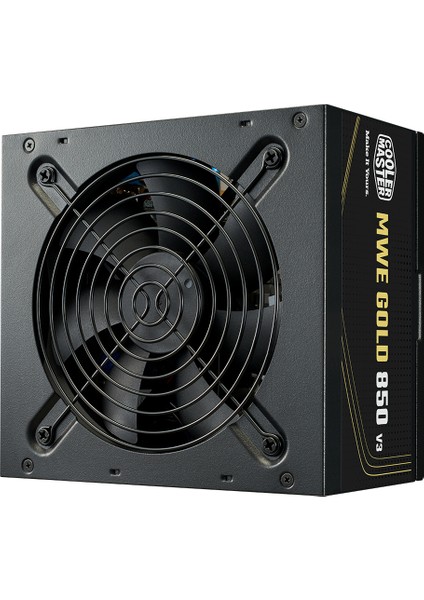 Mwe Gold V3 850 MPE-8506-ACAG-B 850W Atx 3.1 Pcı-E 5.0 80+ Gold 120MM Fan Power Supply