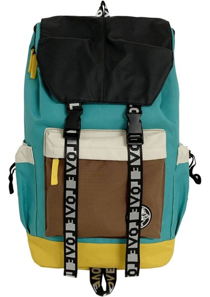 Öğrenci Okul Çantası Büyük Kapasiteli Basit Sırt (Yurt Dışından)