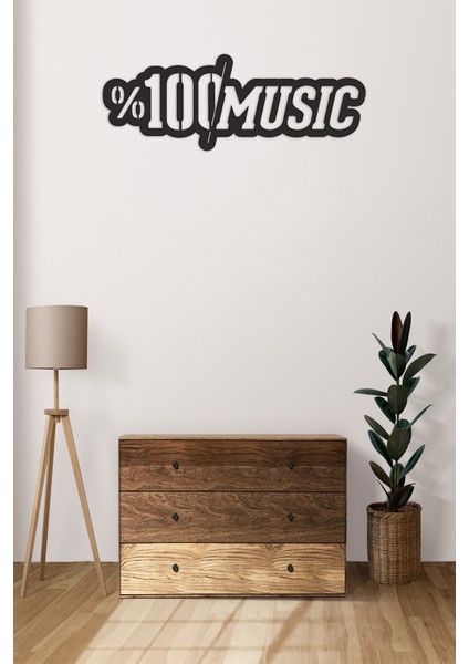 Müzik % 100 Numa Concept Ahşap Mdf 40X15 Duvar Süsü modelleri