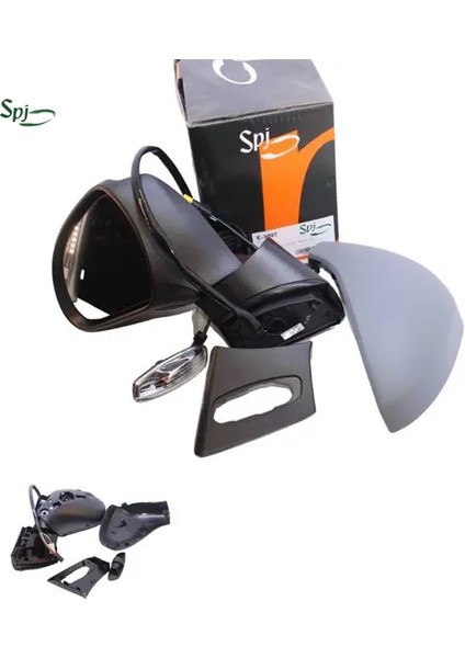 Diş Dikiz Aynasi Elek.ast.sol 207 06-> Spj 8149.ZG E-3097