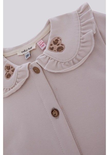 Bg Store Kız Bebek Ekru Tulum modelleri