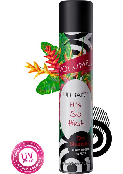 Tropik Kokulu Hacimlendirici Kuru Şampuan Seti 2X200ML- Vegan - Uv Korumalı modelleri