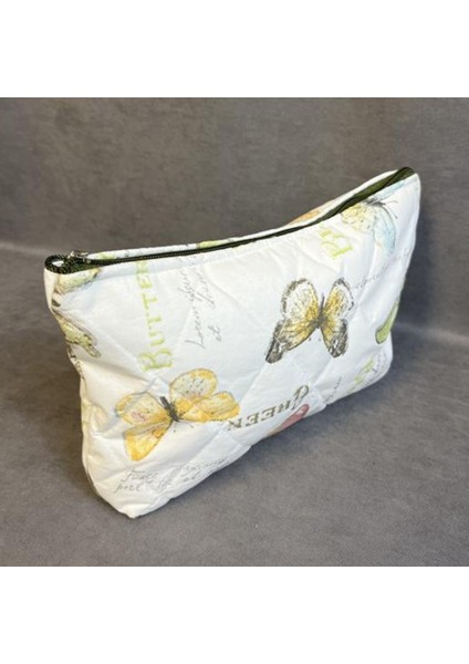 3530 El Yapımı Kelebek Baskı Model Clutch / Portföy Çanta - 19CM x 29CM modelleri