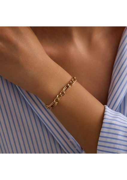 14 Ayar Hallow Bileklik Italy 6 mm 20 cm fiyatları