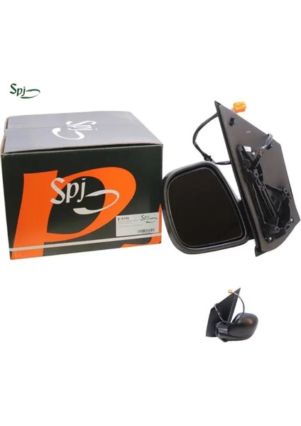 Diş Dikiz Aynasi Berlingo/combo/rifter Proace Elektrikli Isitmali Siyah Kapak Sol 2019->