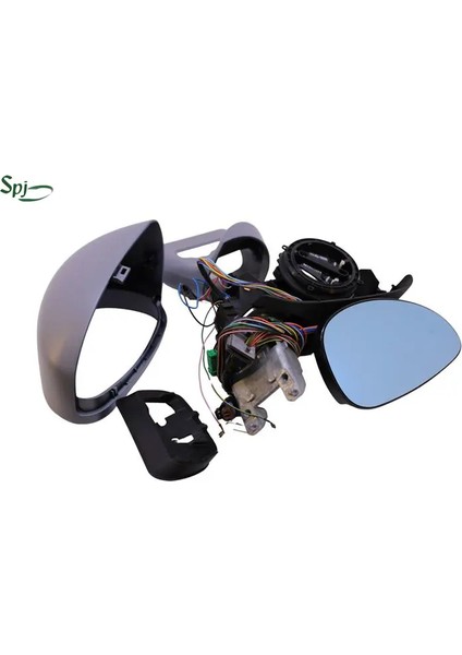 C4 Elektrikli Katlanir Ayna 04/10 Astarli Sensörlü Hafizali Sağ