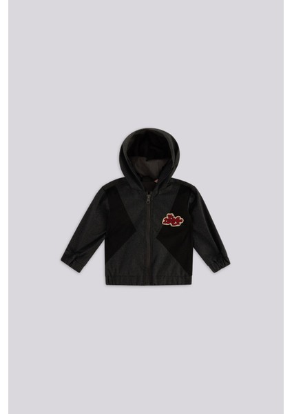 Bg Store Erkek Bebek Gri Yağmurluk