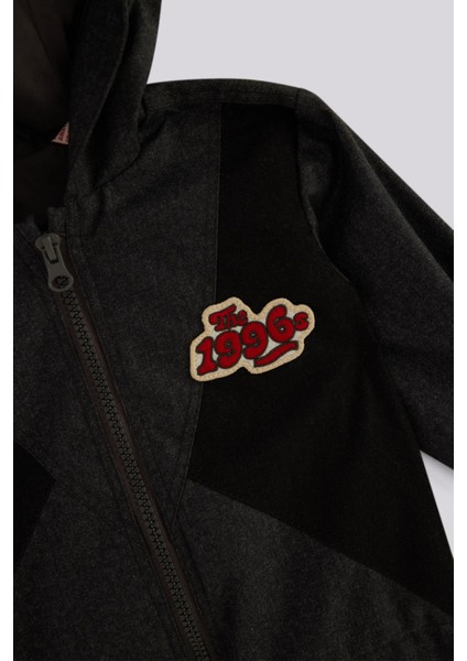 Bg Store Erkek Bebek Gri Yağmurluk modelleri