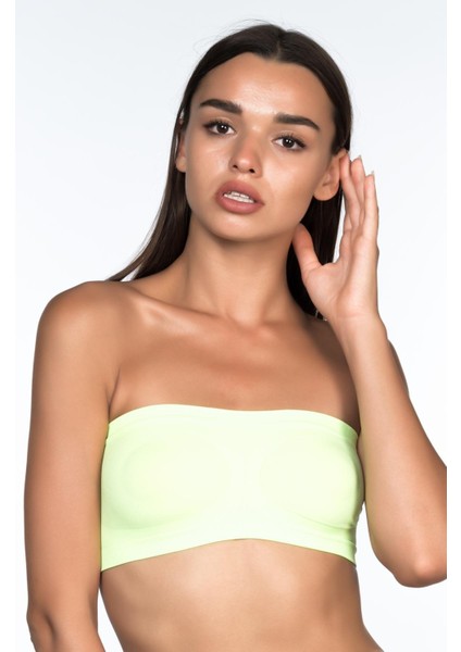 Yeşil 4002 Soft Straplez Büstiyer
