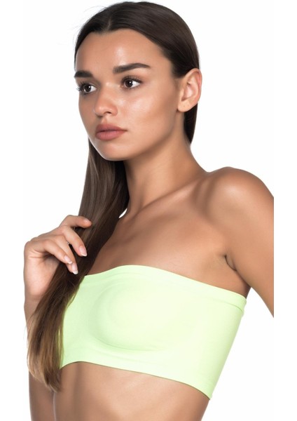 Yeşil 4002 Soft Straplez Büstiyer fiyatları