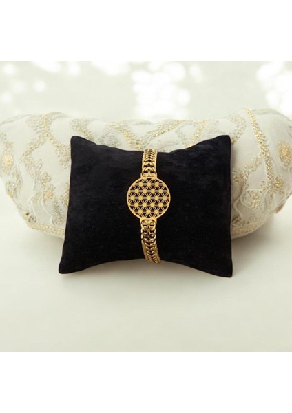 Yaşam Çiçeği Motifli Paslanmaz Çelik Set Cns 068 fırsatları