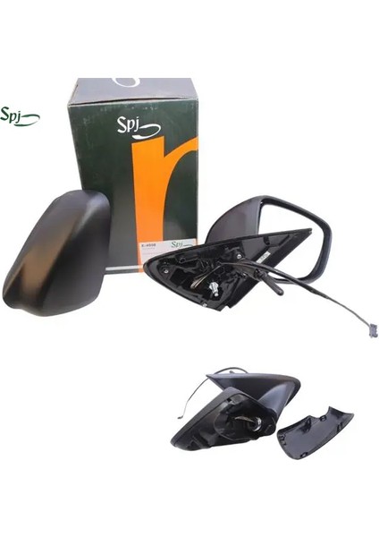 Diş Dikiz Aynasi Sağ Mekanik 301/C-ELYSEE 13-> Siyah Kapak