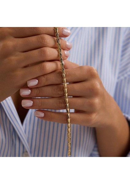 14 Ayar Srpty Bileklik Italy 5 mm 19 cm modelleri