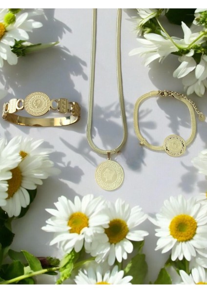 Çeyrekli Paslanmaz Çelik Set Cns 020