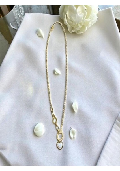 Inci Taşlı Kalpli Çelik Set Cns 003 fiyatları