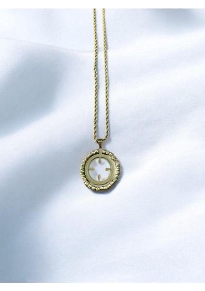 Yonca Figürlü Çelik Takı Seti CNS011 fiyatları