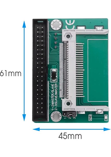 Cf Ide Compakt Flash Kart Adaptörü Önyüklenebilir 40PIN Cf Ide Dönüştürücü indirimleri