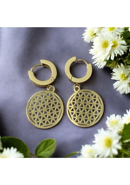 Yaşam Çiçeği Motifli Paslanmaz Çelik Set Cns 017 fırsatları