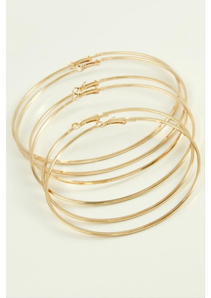 Ezme Metal Halka Küpe 6 Adet fiyatları