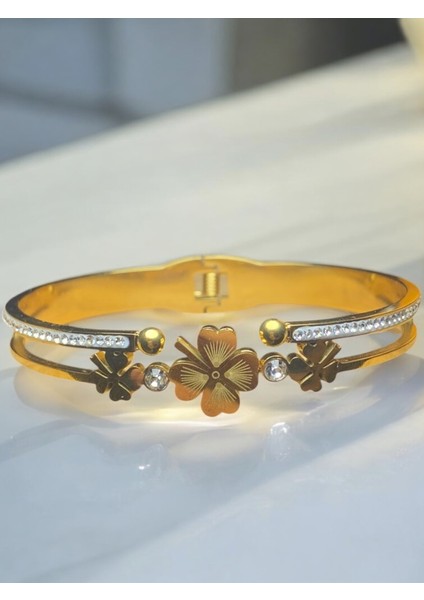 Yonca Motifli Paslanmaz Çelik Set Cns 009 modelleri