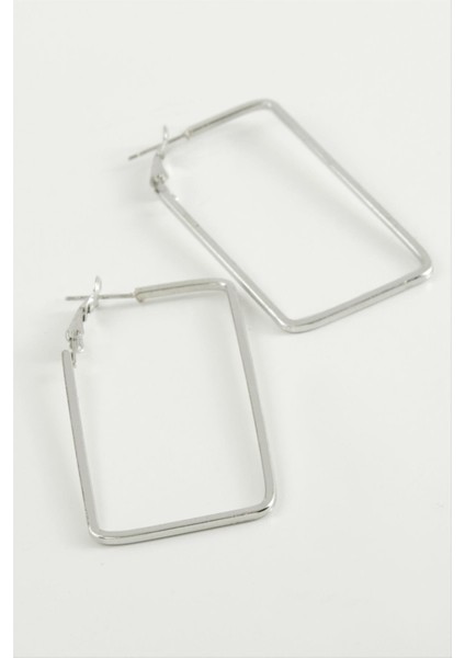 Dikdörtgen Halka Küpe 6 cm fiyatları