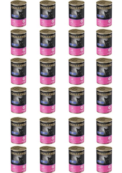 Pate Kuzu Etli Yavru Kedi Konservesi 400 gr x 24 Adet