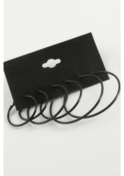 Ince Boru Metal Halka Küpe 6 Adet fiyatları