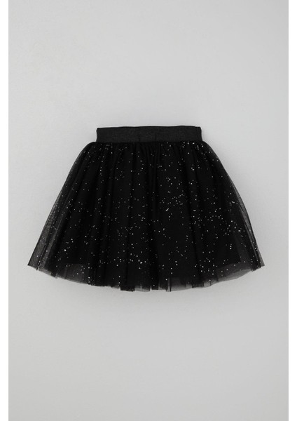 Kız Çocuk Tütü Etek Sim Detaylı 5-10 Yaş, Siyah fiyatları