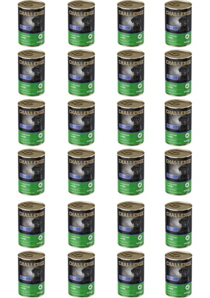 Pate Kuzu Etli Yetişkin Köpek Konservesi 400 gr x 24 Adet