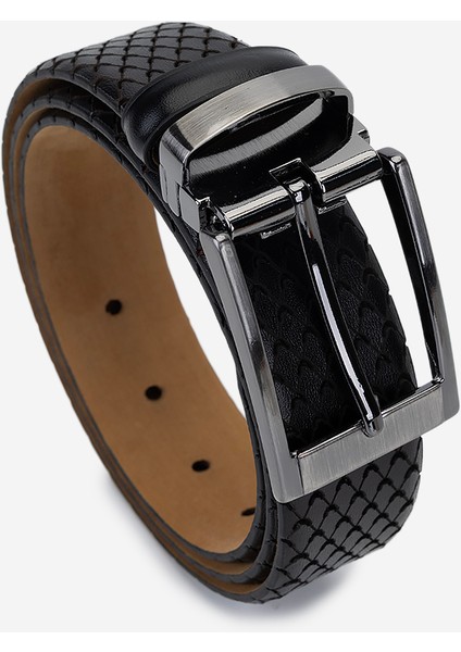 Erkek Hakiki Deri Kemer 1086 1803 Erk Kmr Y25 Sıyah Ksk Dr fiyatları