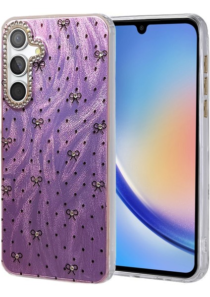 Samsung Galaxy A34 5g Kılıf Blade Aynalı Desenli Kapak - Desen 2 Mrayd