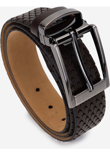 Erkek Hakiki Deri Kemer 1086 1803 Erk Kmr Y25 Kahve Ksk Dr fiyatları