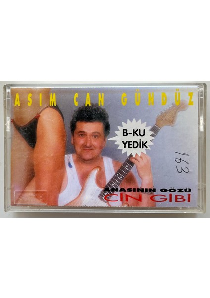 Asım Can Gündüz Anasının Gözü Cin Gibi Kaset (Orijnal Dönem Kaset Baskı Kaset)