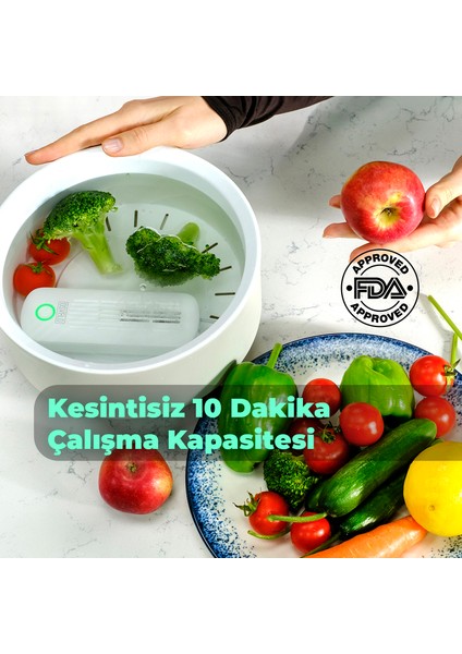 Sterilo Meyve ve Sebze Sterilazasyon (Temizleme) Cihazı indirimleri