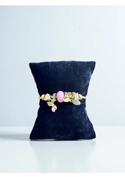 Charmlı Paslanmaz Çelik Takı Kombini CNS0097 modelleri