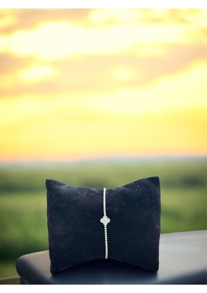 Papatya Motifli Paslanmaz Çelik Bileklik Kombini CNS0026 modelleri