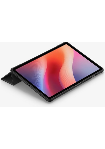 Galaxy Tab S10 FE / Tab S9 ile Uyumlu Ekstra Dayanıklı Kılıf Rugged Armor Hava Kanalı Teknolojisi™ Askeri Sınıf Koruma Black Çift Katman Kapak - ACS09380 indirimleri