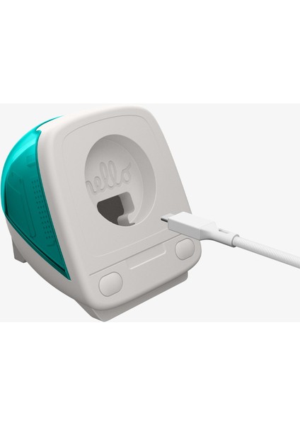 Apple Watch ile Uyumlu Saat Standı Classic C1 Dayanıklı Silikon Malzeme Bondi Blue iMac Tasarım Stand - AMP09339 fiyatları