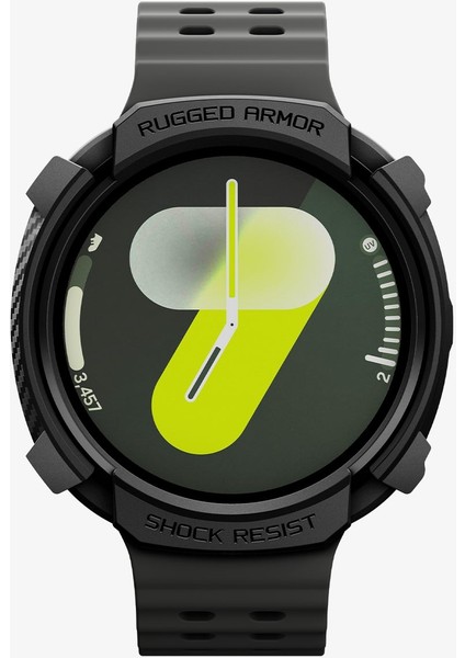 Samsung Galaxy Watch 8 (44mm) Kılıf Rugged Armor Matte Black - ACS10006