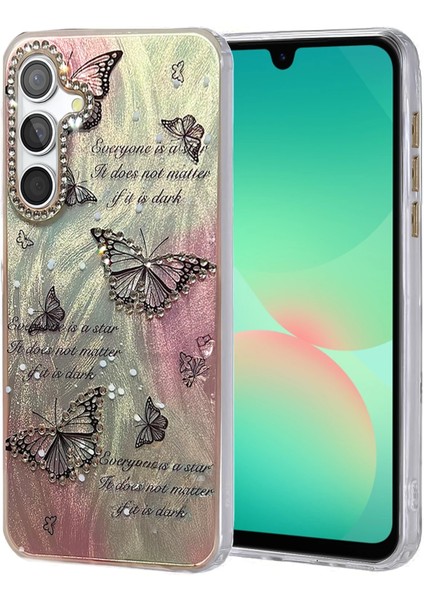 Samsung Galaxy A26 Kılıf Blade Aynalı Desenli Kapak - Desen 6 Mrayd