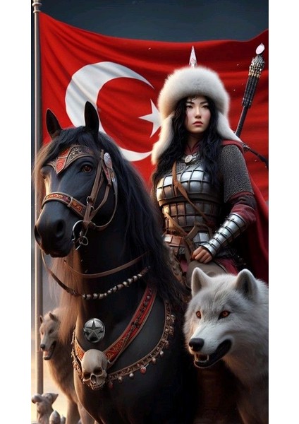 Bozkurt Kadın Asalet I Ev Duvar Salon Güzellik Salonu Ofis Dükkan Dekarasyon Kanvas Tablo fiyatları